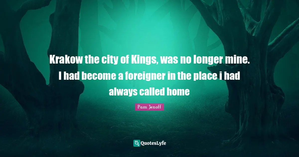 Krakow the city of Kings, was no longer mine. I had become a foreigner in the place i had always called home