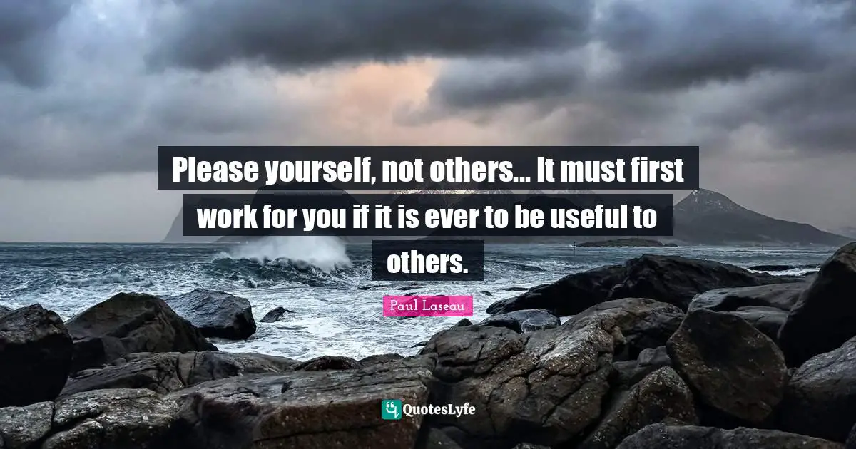 Please yourself, not others... It must first work for you if it is ever to be useful to others.