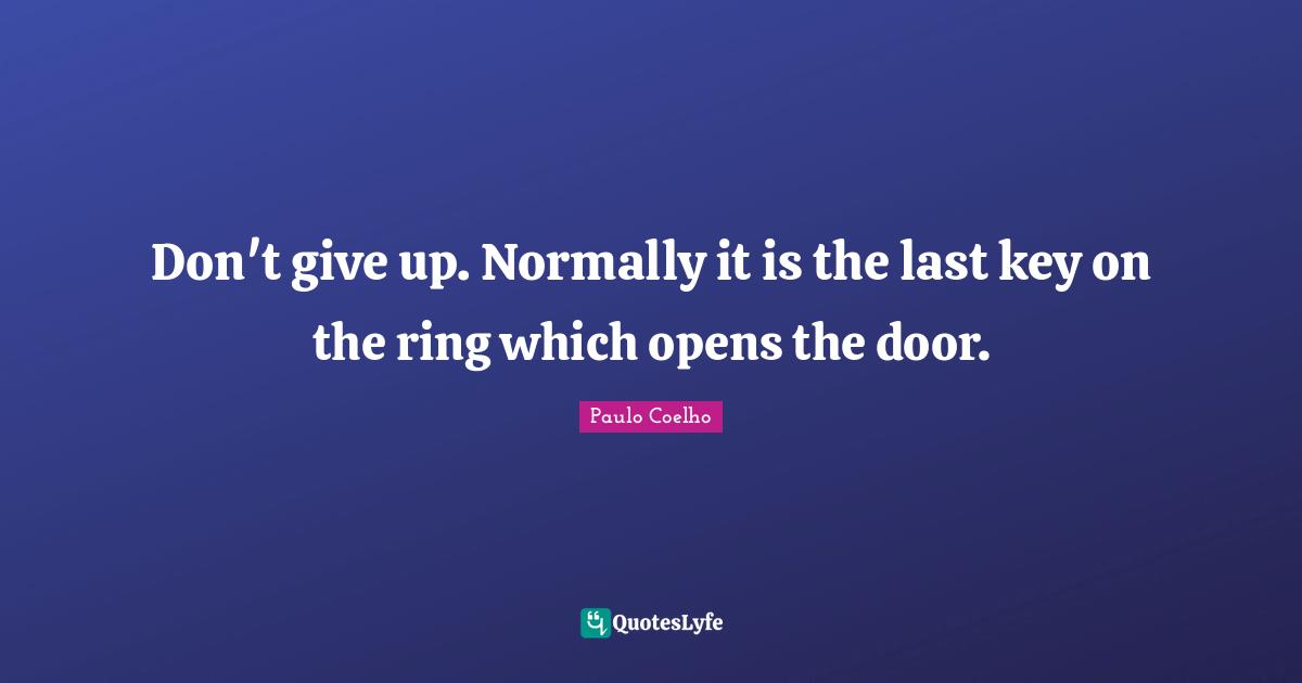 Don't give up. Normally it is the last key on the ring which opens the door.