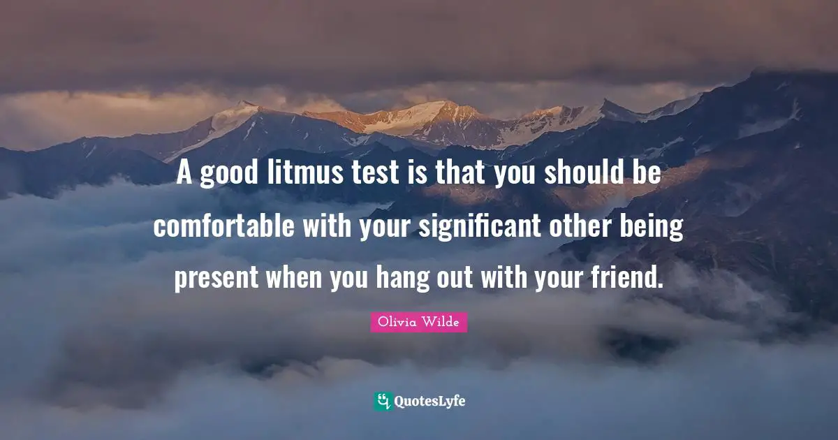 A good litmus test is that you should be comfortable with your significant other being present when you hang out with your friend.