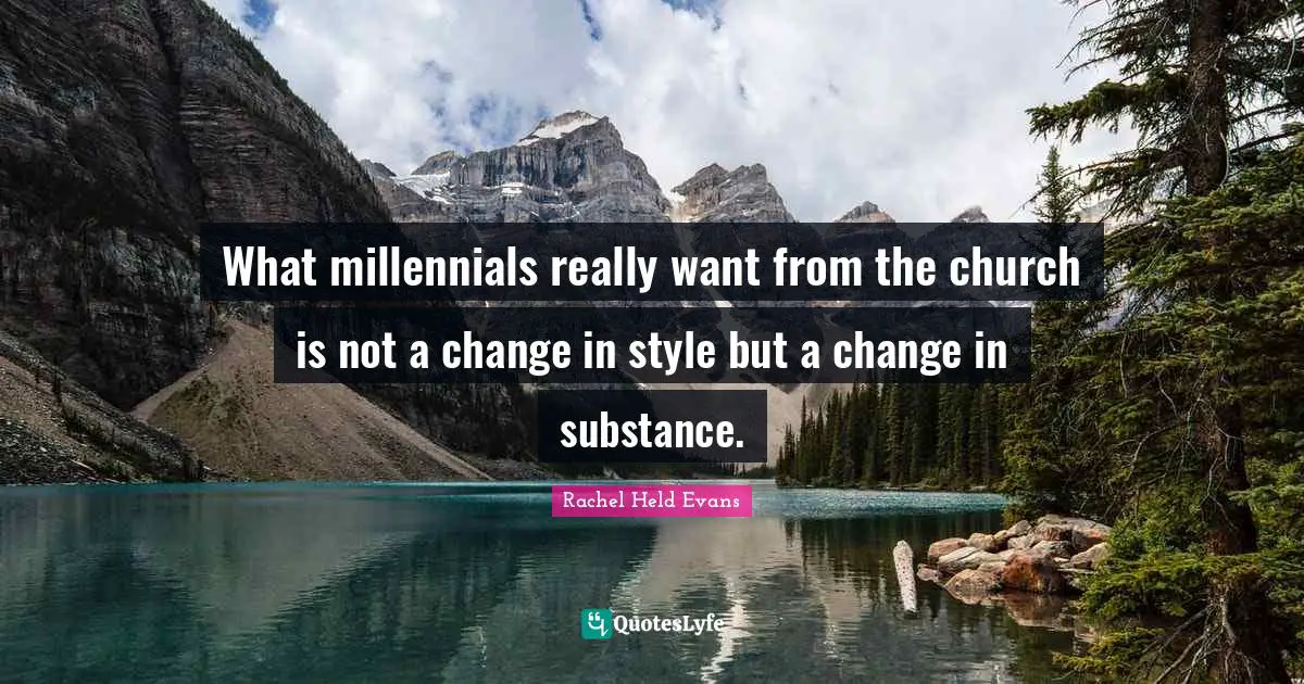 What millennials really want from the church is not a change in style but a change in substance.