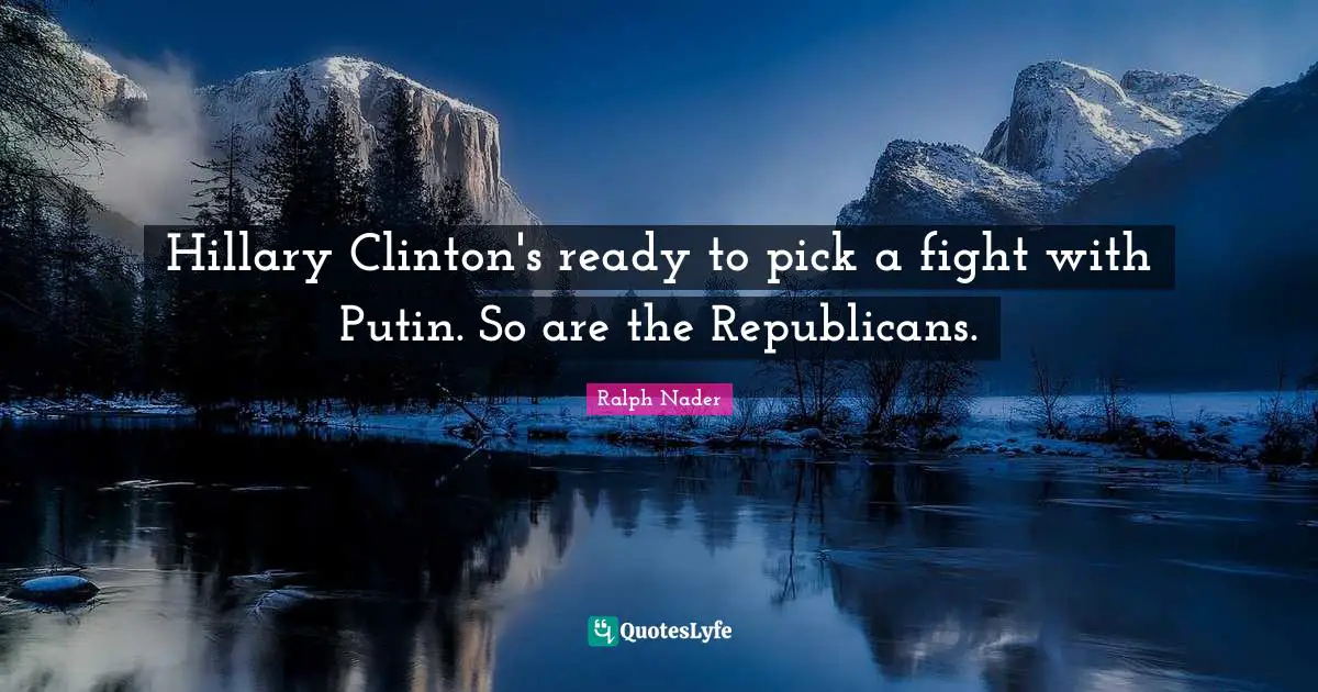 Hillary Clinton's ready to pick a fight with Putin. So are the Republicans.