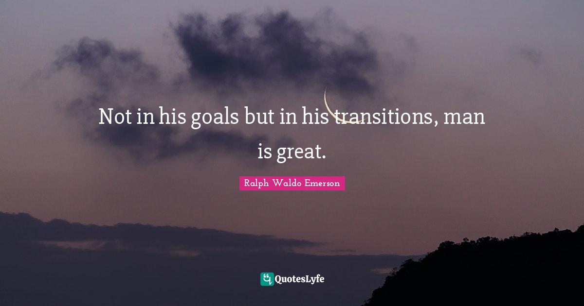 Not in his goals but in his transitions, man is great.