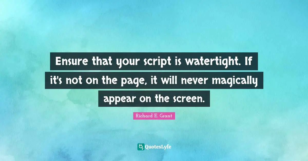 Ensure that your script is watertight. If it's not on the page, it will never magically appear on the screen.