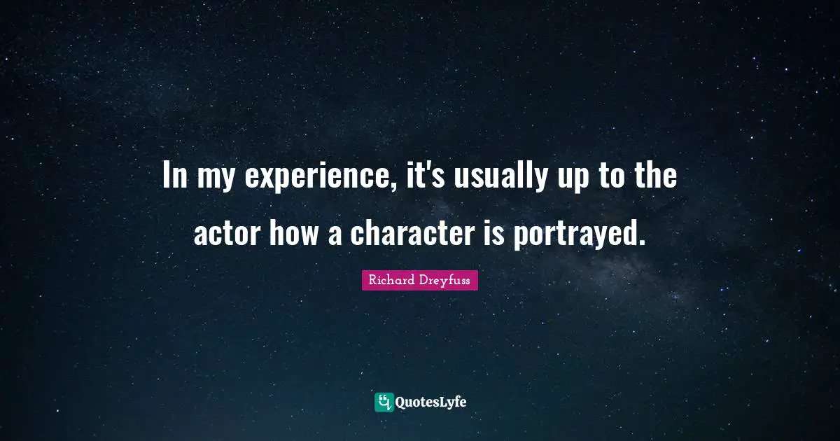 In my experience, it's usually up to the actor how a character is portrayed.