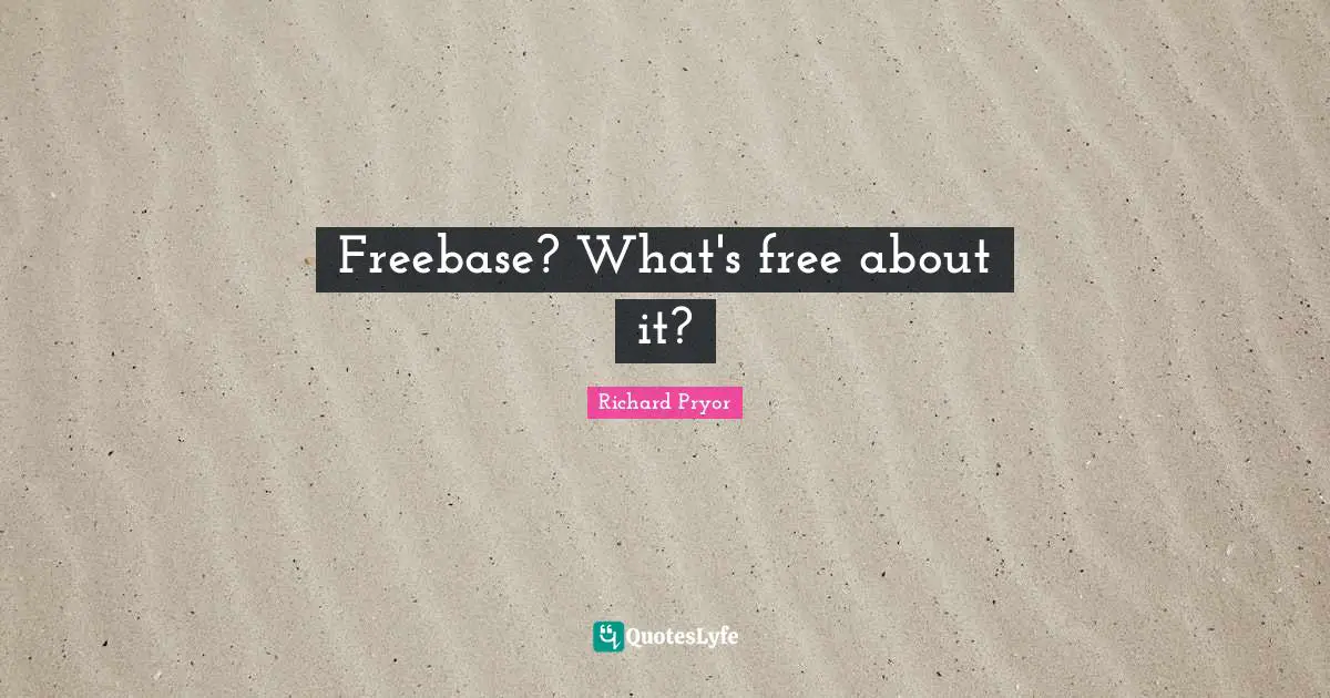 Freebase? What's free about it?