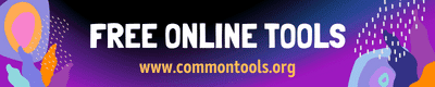 Free Online Tools @ Commontools.org